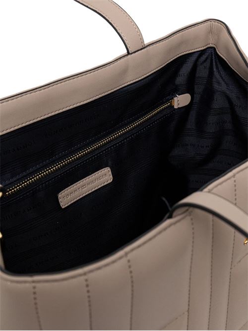 Borsa tortora in poliuretano Tommy Hilfiger | AW0AW17452AFE